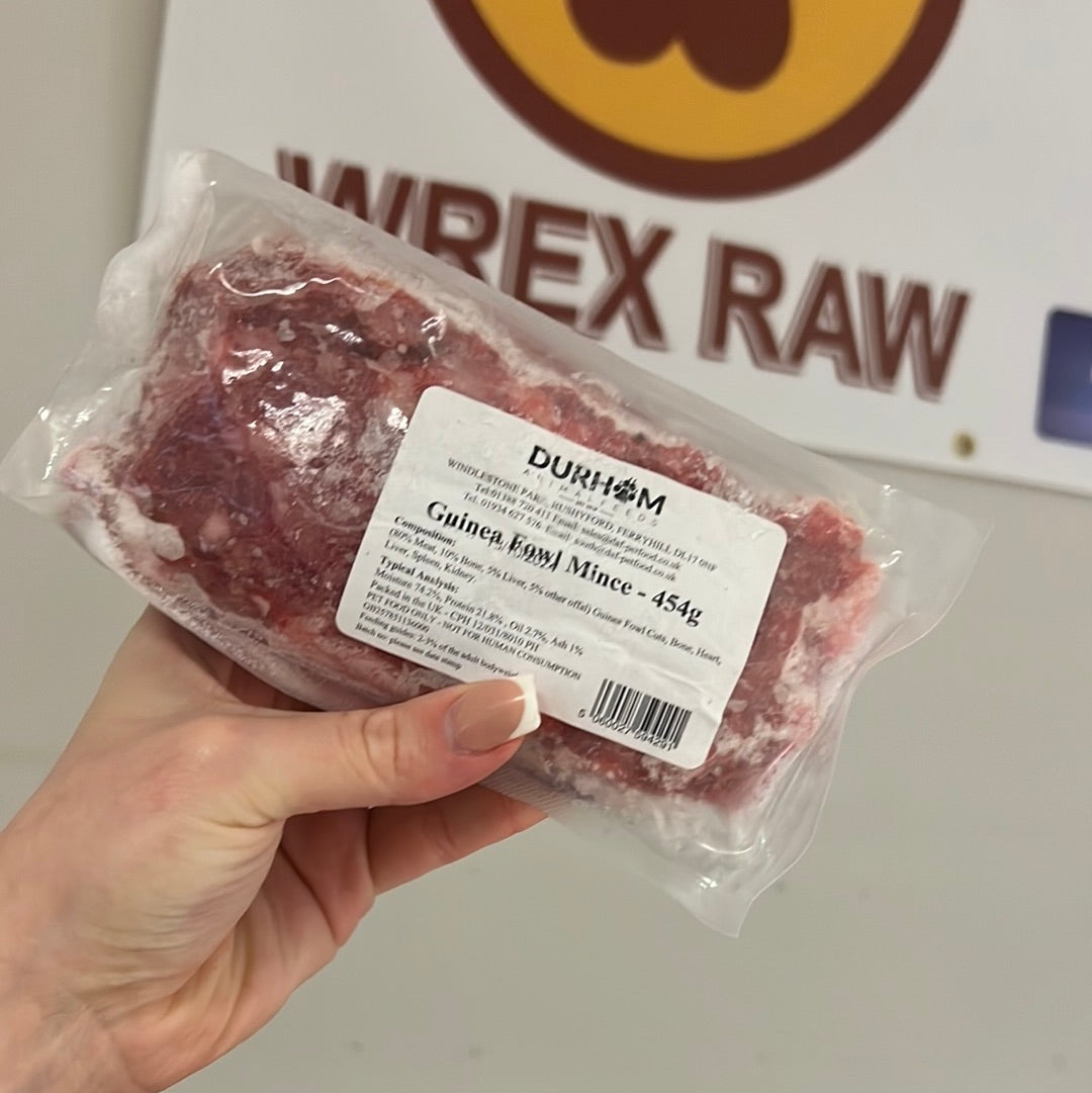 DAF Guineau Fowl Mince 454g