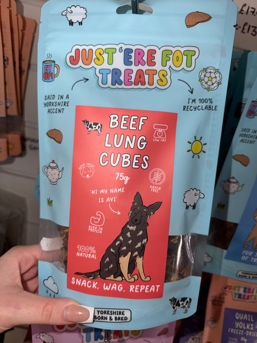 Beef Lung Cubes