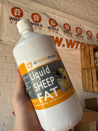 Liquid Sheep Fat – 100% natural food supplement for your dog.