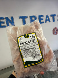 Dougies Chicken Feet 1KG