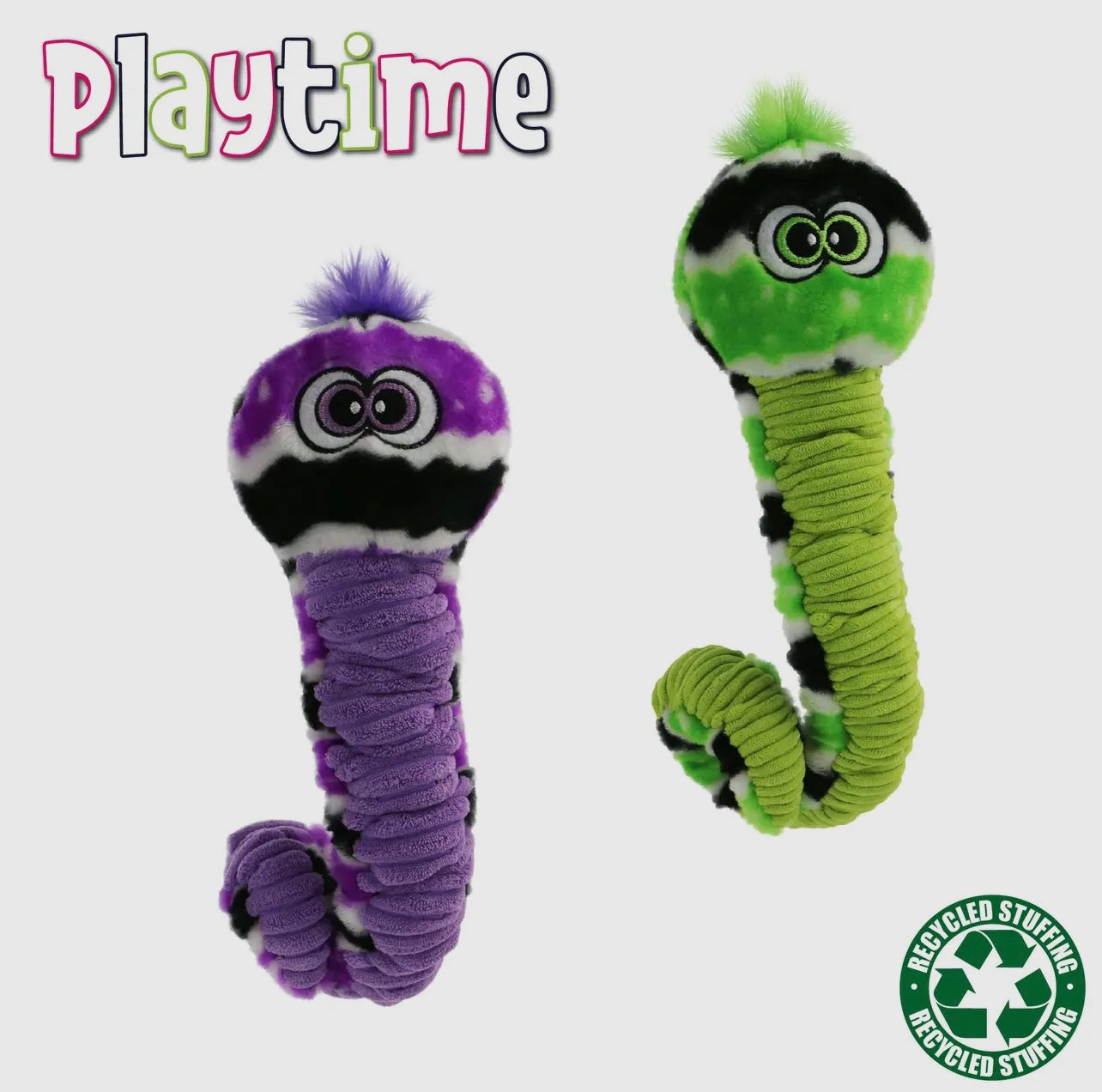 Curly Caterpillar Dog Toy