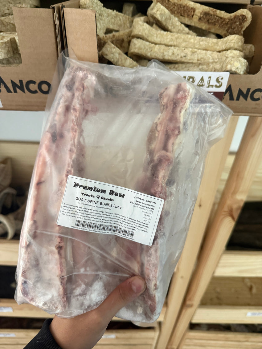PRT Goat Spine Bones