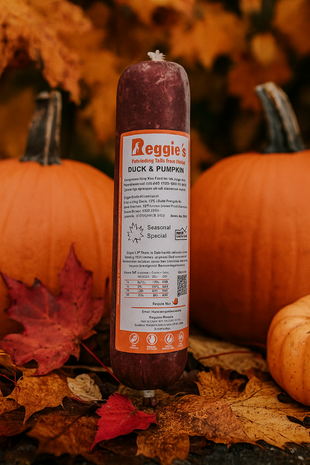 Reggies Raw Duck & Pumpkin