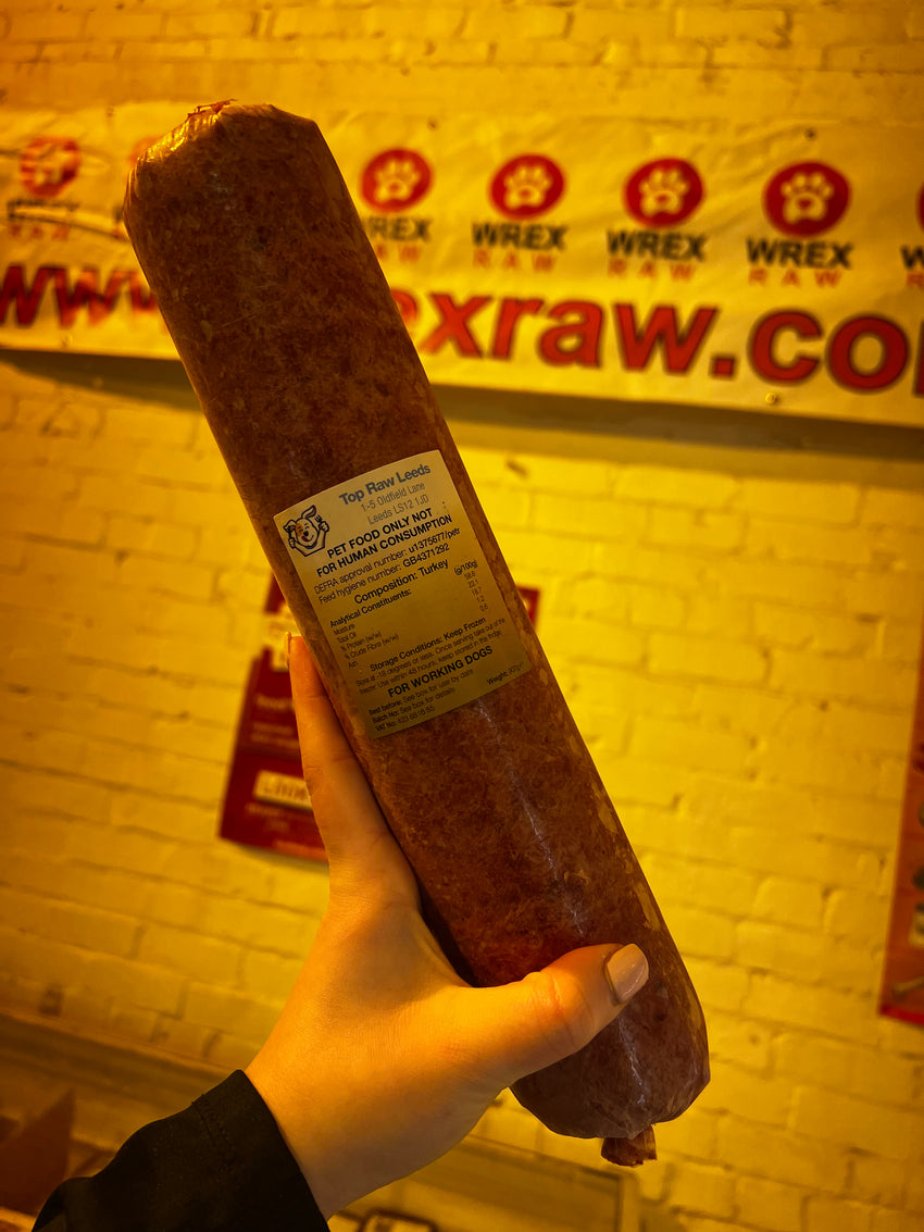 Top Raw Leeds Turkey 1KG - Wrexraw